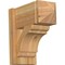 Ekena Millwork Olympic Arts & Crafts Rough Sawn Outlooker, Western Red Cedar, 8"W x 16"D x 16"H OUT08X16X16OLY03RWR - alternate 1